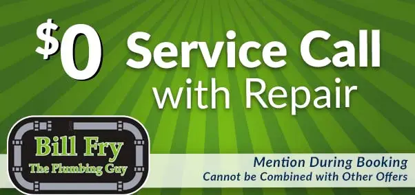 $0 service call with repair